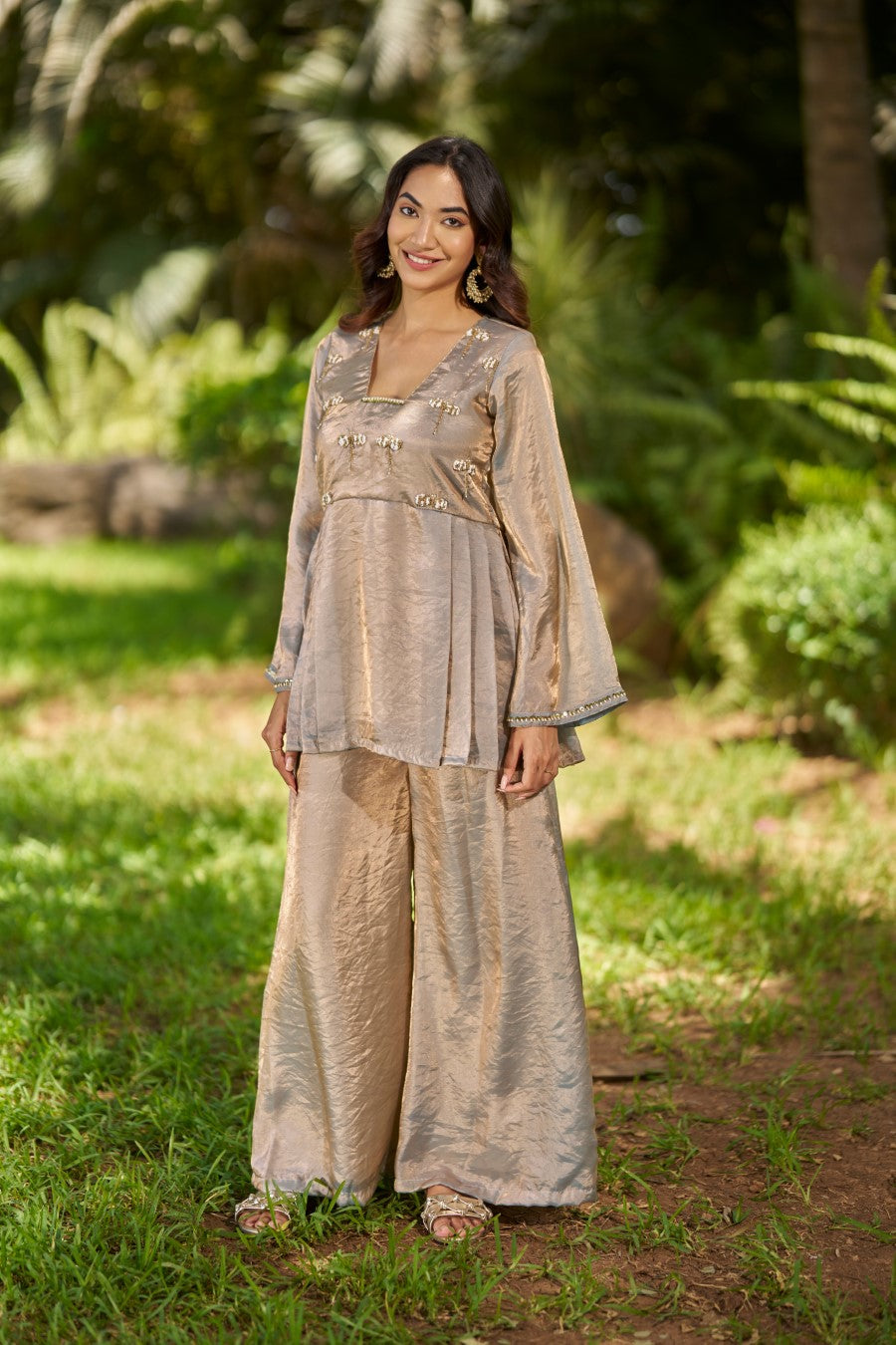 Peplum Palazzo Sets